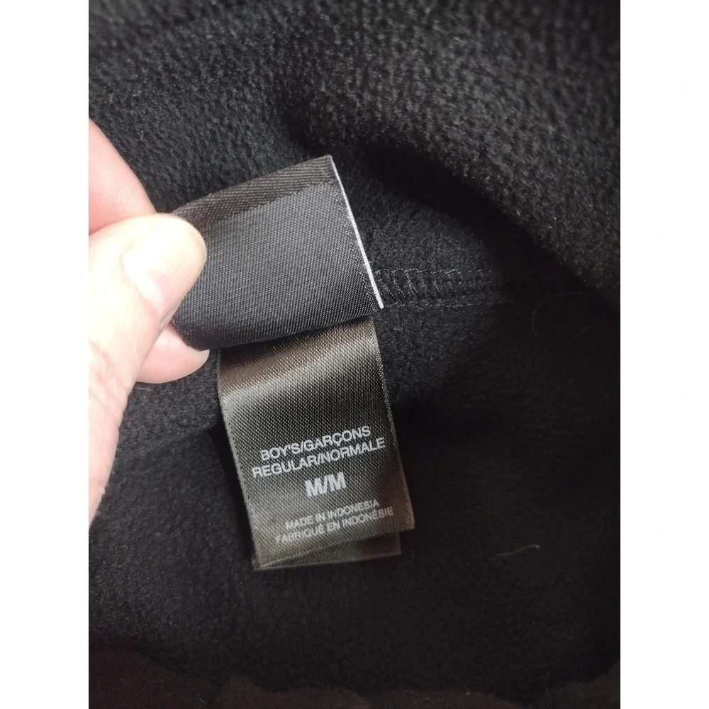 The North Face HyVent Boys Medium Gray Black Triclimate‎ Jacket no hood